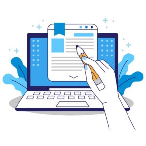 hand drawn essay illustration 23 2150268421