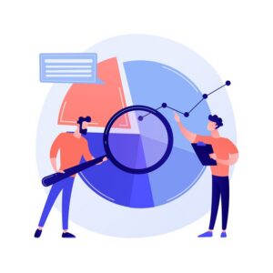 data initiative abstract concept vector illustration open platform information initiative metadata study data driven startup research development privacy policy abstract meta